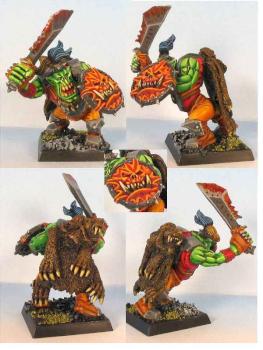 GW Warhammer Unique ORC WARBOSS by arashkhan