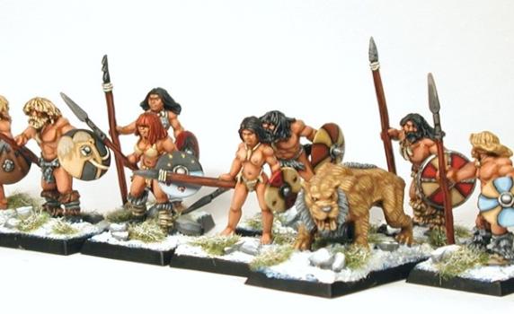 Cavemen and Cavegirls by witchhunter