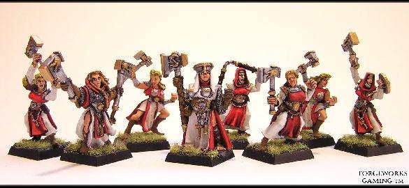 Sisters of Sigmar Unit by forgeworksgaming