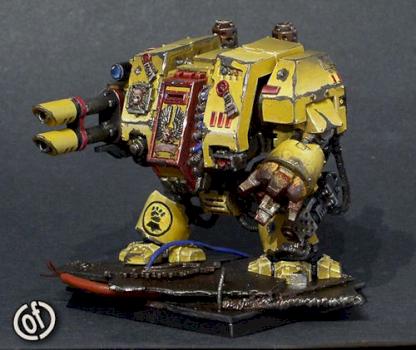 Imperial Fists Dreadnought by Mahon