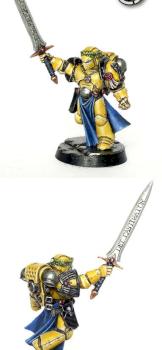 Emperor's Champion - Imperial Fists colors by Mahon