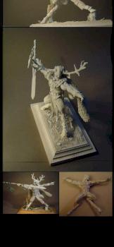 Lord of the woods sculpt by pitcube