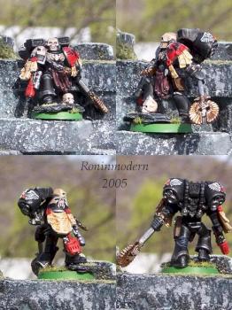 Blood Angels Death Company Chaplain by roninmodern