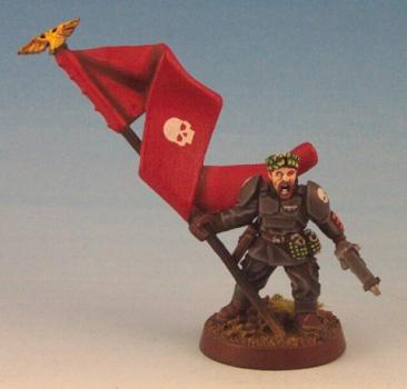 Cadian Standard Bearer by gatekeeper