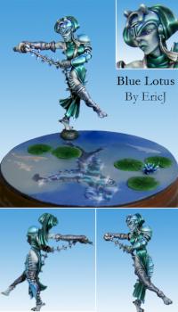 Blue Lotus - Dragyri Wail by EricJ