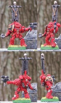 Blood Angel Veteran Sergeant by roninmodern