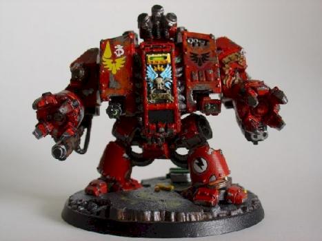 Dreadnought Furioso Blood Angel by benkei