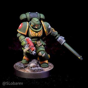 Dark Angel  Primaris Assault Intercessor by El Sabel