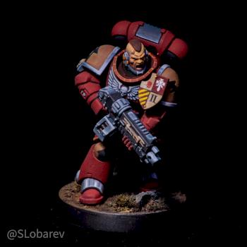 Blood Ravens Primaris Intercessor Sergeant by El Sabel