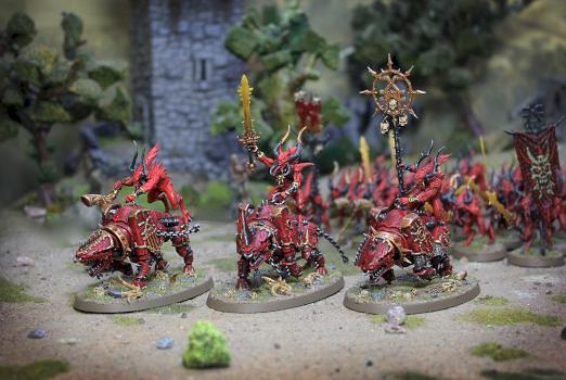 Riders of khorne by ClodPupon