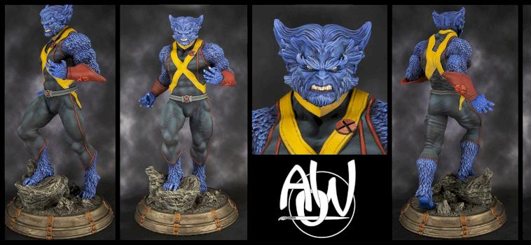 X-Men Beast 3D Print by TheDoctor