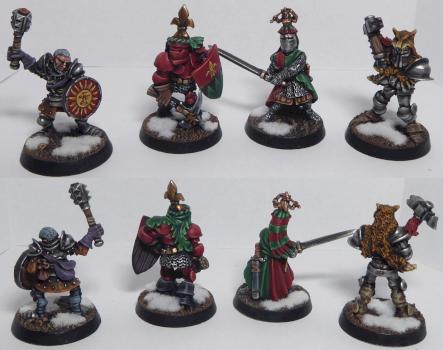 Frostgrave Knights - Classic Citadel Fighters by Micha