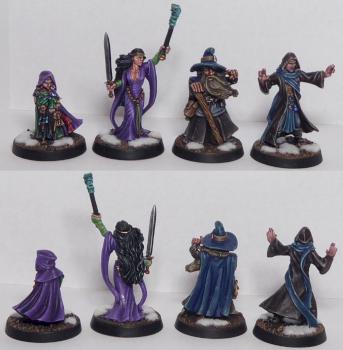 Frostgrave Wizrds and Apprentices by Micha