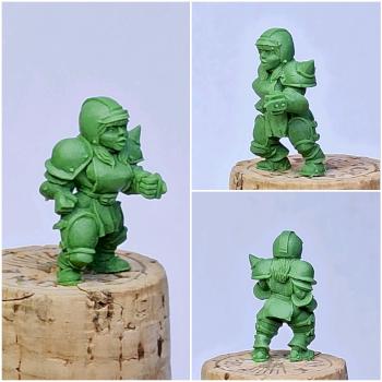 Female dwarf for fantasy football by chaos spawn