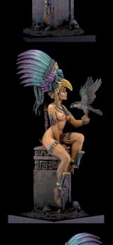 Aztec Priestess 75mm by First Legion by Lone Lemming