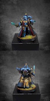 Ultramarine Librarian by Miniaturesden