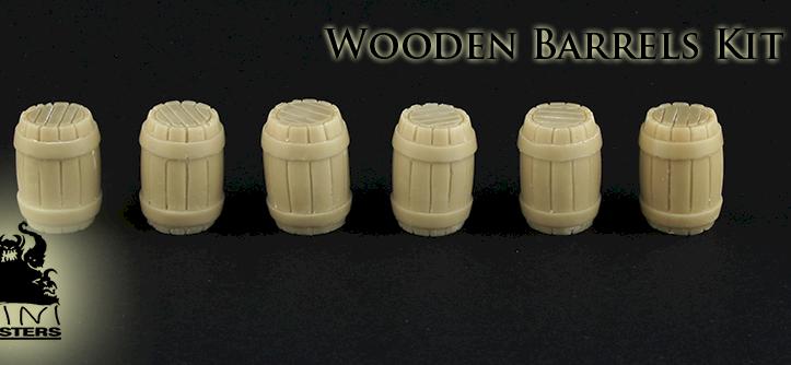 Wooden Barrels by dargo000