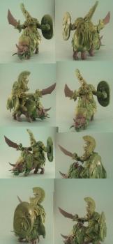 orc bad moon warboss(sculpt) by bodiscool