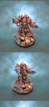 Chaos Space Marines World Eaters Lord by bevulf