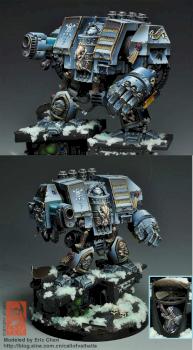 Space wolves Venerable Dreadnought by EricChan