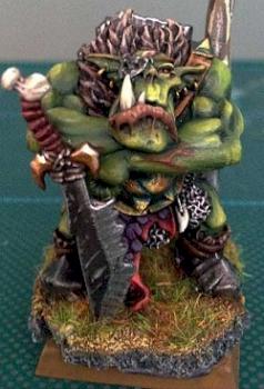 Gamesday 2007 Orc Boss by Leolian