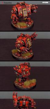 Blood Angels Dreadnought by RYCHU666