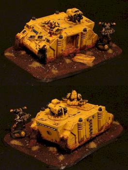 Imperial Fists Razorback wreck by Stempe