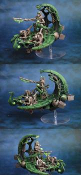 Necron Command Barge by lono