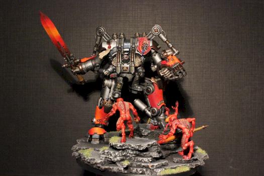 Grey knights Nemesis Dreadknight by Ezray17