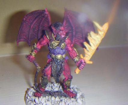 My Balrog (aka Ral Partha Fire Demon) by AGD9897