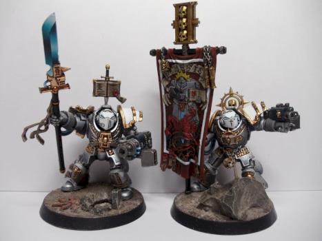 Grey Knight Paladins by PaintMyBits