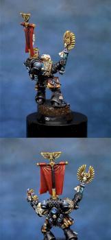 Space Marine Chaplain by lono