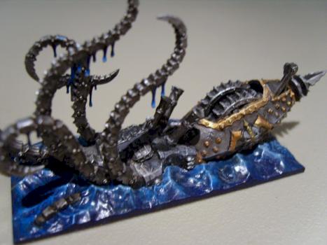 Dreadfleet: Kraken ship by aranelthemithra