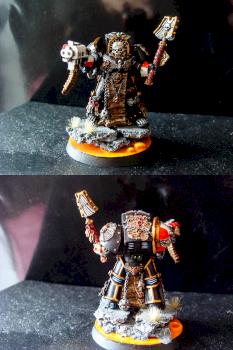 Chaplain / Grey Knight Librarian by pie_masters