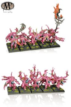 Chaos Daemon Pink Horrors of Tzeentch @ basic quality by hesperax