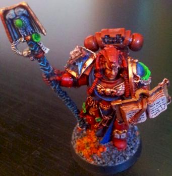 Blood Angels Librarian by Quality Miniatures