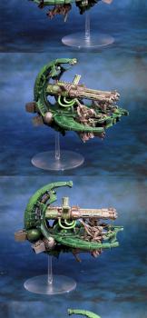 Necron Annihilation Barge by lono