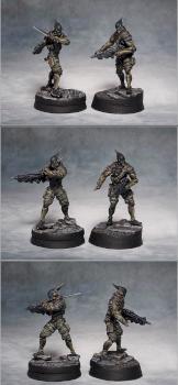 Infinity Druze Shock Troops by acron