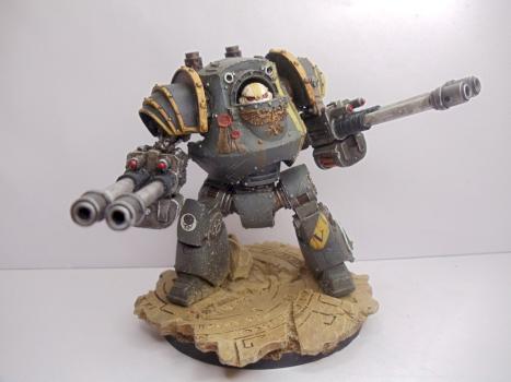 Mortis pattern Contemptor dreadnought by PaintMyBits