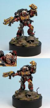 Games Day 2012 Blood Angel Space Marine - Bronze Open Category GDUK'12 by Wiltrichs