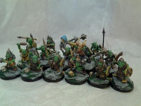 goblin unit with standard by gilsby