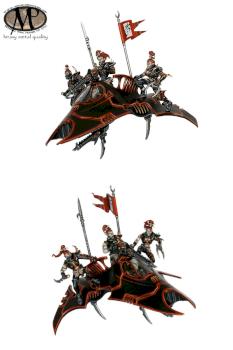 Dark Eldar Vemon @ heavy metal quality by hesperax