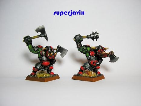 Warhammer Black Orcs by superjavix