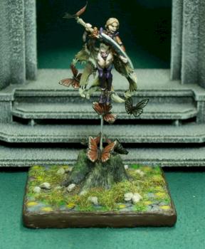 14346 Theda Mercenary Cleric by Amazon warrior