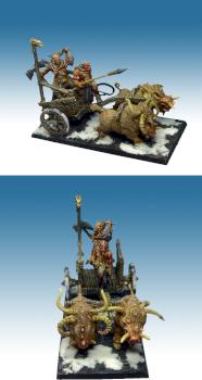 Beastmen Chariot by Ghostpainter