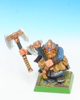 Dwarf Warrior (GW shop competition) by cattheodd