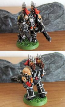 Chaos Space Marine Terminator (Black Legion) by M. D. Van Norman