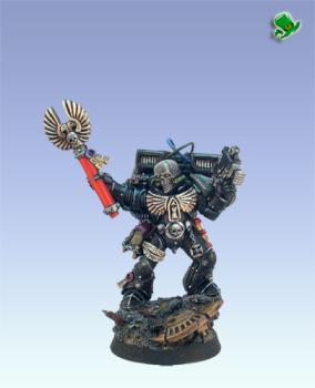 WH40K SM Chaplain with jump pack by leprechaun studio