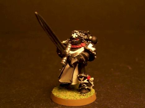 Black Templars Emperor's champion by Mr.Keys