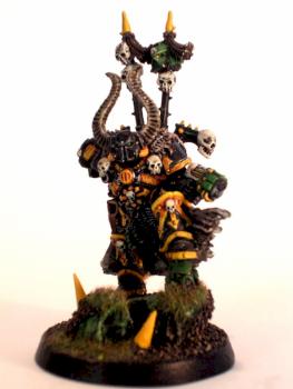 Black legion Chaos lord by Malenky malchick